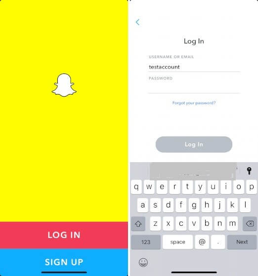 Comment récupérer votre compte snapchat ?